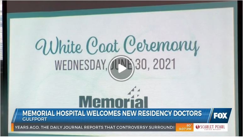 Memorial Hospital Welcomes New Residency Doctors