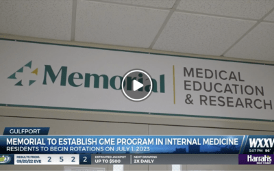 Memorial Health System to establish graduate medical education program in internal medicine